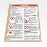 DECAL,GENERAL SAFETY,TALL