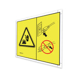 DECAL SYMBOL ELECTRIC HAZARD PLUG