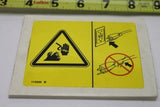 DECAL SYMBOL ELECTRIC HAZARD PLUG