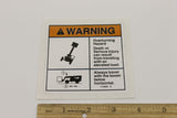 DECAL,OVERTURNING,KEEP LOAD LO