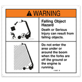 DECAL,FALLING OBJECT HAZARD
