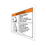 DECAL,FALLING OBJECT HAZARD