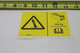 DECAL SYMBOL TIP OVER BATTERIES