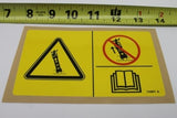 DECAL,DANGER,OUTRIGGER SAFETY