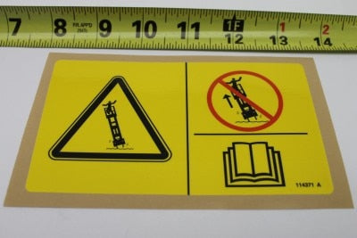 DECAL,DANGER,OUTRIGGER SAFETY