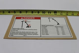 DECAL,DANGER,ELECT HAZARD***
