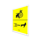 DECAL,WARNING,CRUSHING