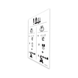 DECAL,EMERGENCY LOWERING IC