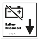 DECAL,BATTERY DISCONNECT