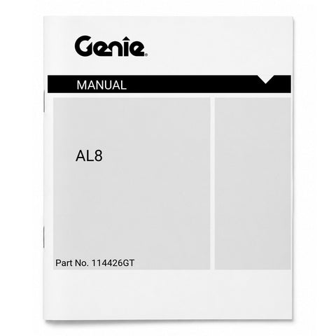 MANUAL,AL8,OPERATION ONLY