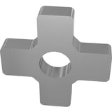 SPACER,.25 THREADED LIGHT