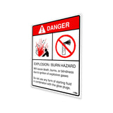 DECAL,DANGER,NO STARTING FLUID