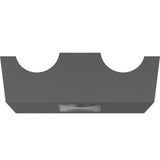 CLAMP HALF SET,TWIN,3/4TUBE