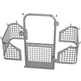 OPTION,5' HALF MESH W/GATE