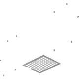 OPTION,6' HALF MESH PLAT/GATE