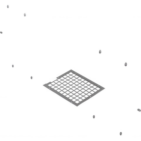OPTION,6' HALF MESH PLAT/GATE