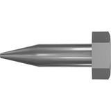 BOLT,LAG,1/4NCX1,HEXHEAD