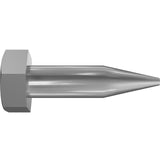 BOLT,LAG,1/4NCX1,HEXHEAD
