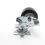 CASTER,SW LOCK,WB,4 X 2