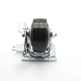 CASTER,SW LOCK,WB,4 X 2