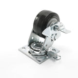 CASTER,SW LOCK,WB,4 X 2