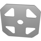BASE PLATE, SECTION A, VERTICAL MAST
