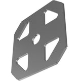 BASE PLATE, SECTION A, VERTICAL MAST
