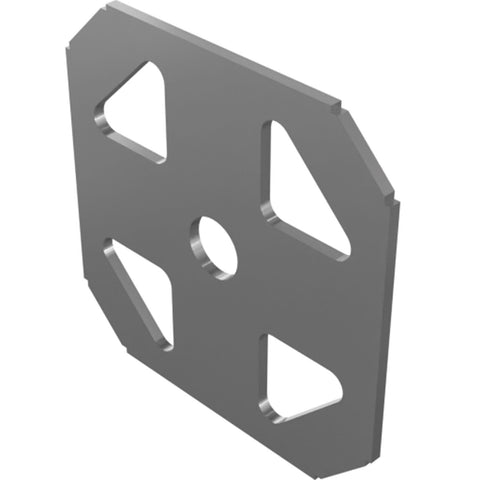 BASE PLATE, SECTION A, VERTICAL MAST