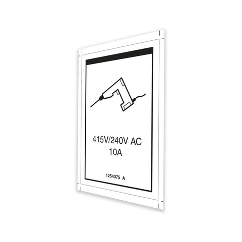 DECAL, 240V/415V