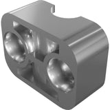 CLAMP HALVES,SINGLE,1/4PIPE