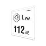 DECAL,LABEL,112 DB