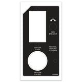 DECAL, RL CONTROL RECEPTACLE