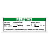 DECAL,INSTR MAX CAP ,4047(FR)