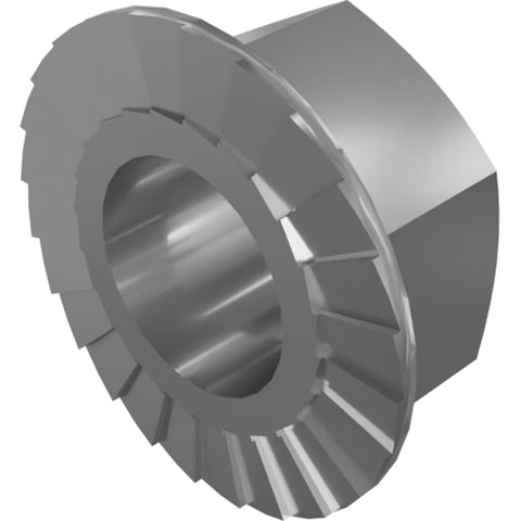NUT,SERRATED,1/2-13,8,ZAG
