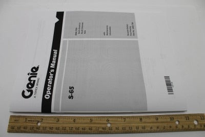 MANUAL, OPERATOR, S65 ANSI