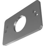 PLATE,VISUAL ALARM MOUNT,METRIC