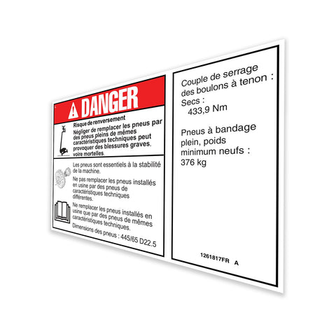 DECAL,SOLID TIRE,445/65D22.5