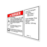 DECAL,SOLID TIRE,445/65D22.5