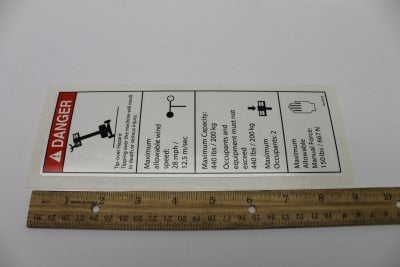 TIP-OVER HAZARD