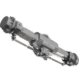 AXLE, DANA, 223, FRONT, 2180
