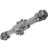 AXLE, DANA, 223, FRONT, 2180
