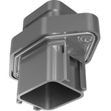 CONN, RECEP, 18 WAY, DEUTSCH, DTV, GRAY/FLANGE