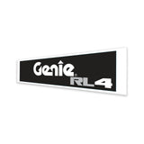 DECAL, COSMETIC GENIE-RL4, REAR DOOR