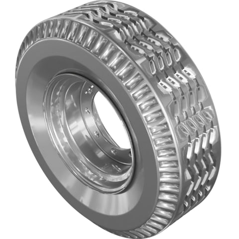 WHEEL ASSY, IND. W/SEALANT NM