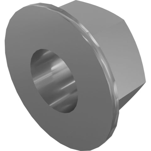 NUT,FLG,M8-1.25,DIN6923,8,ZAB