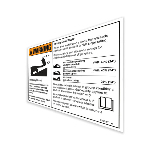 DECAL, WORD, SLOPE, RATING, Z60E