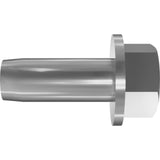 SCREW,HEX SLOTTED,1/4X.75,TYPE A,ZAG