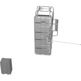 OPTION, 8' PLATFORM W/SIDE SWING GATE