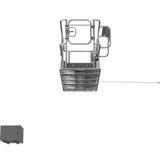 OPTION, 8' PLATFORM W/SIDE SWING GATE