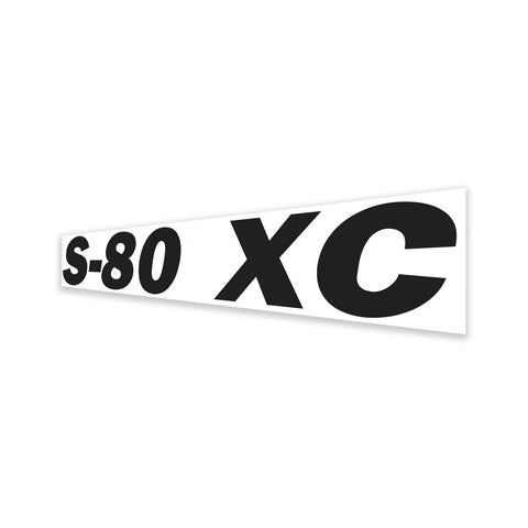DECAL, BOOM, S-80 XC